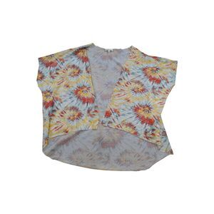 Star Vixen 2XL Sheer Swimsuit Cover Up Multicolored